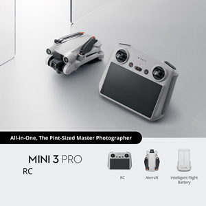 กล้อง 4K HD รุ่นดั้งเดิม <span class=keywords><strong>Mini</strong></span> <span class=keywords><strong>3</strong></span> <span class=keywords><strong>Pro</strong></span> (DJ RC) โดรนพร้อมรีโมทคอนโทรลอัจฉริยะ กล้องซูม 4 เท่า ระยะส่งวิดีโอ 10 กม. - Product Image 2
