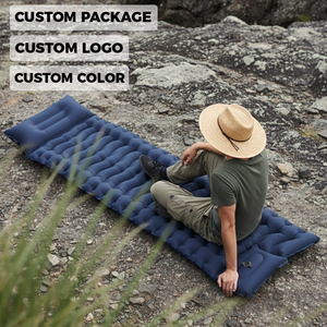 Colchón Inflable Impermeable de Alta Calidad de 3.5 cm de Grosor, Colchoneta Compacta para <span class=keywords><strong>Dormir</strong></span> al Aire Libre, Individual, Plegable, para Camping y Senderismo - Product Image 2