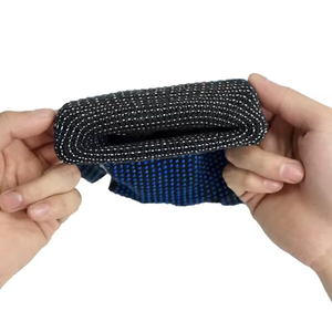 Guantes DE TRABAJO punteados para la industria Guantes de puntos azules de PVC Guantes de mano punteados de PVC antideslizantes de doble cara - Product Image 3