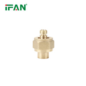 Raccords à compression en laiton IFAN Connexion rapide PE 1/2 pouce Raccords en laiton Pex pour la connexion de tuyaux en <span class=keywords><strong>cuivre</strong></span> standard américain - Product Image 6