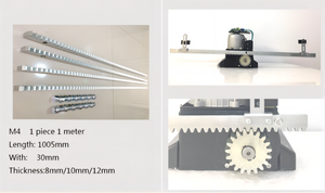 Operatore <span class=keywords><strong>cancello</strong></span> <span class=keywords><strong>scorrevole</strong></span> automatico con M4 in acciaio <span class=keywords><strong>cremagliera</strong></span> nuova costruzione usata OEM ingranaggio per <span class=keywords><strong>cancello</strong></span> <span class=keywords><strong>scorrevole</strong></span> - Product Image 4