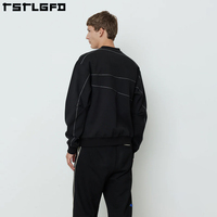 Sudadera con Capucha Personalizada, Ecológica, de Algodón Orgánico, Talla Grande para Hombre, Cortavientos, Ligera, Elástica en Cuatro Direcciones, para Invierno