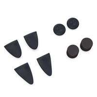 Coques de manettes analogiques en silicone, lot de 8 en 1, extensions de gâchettes L2 R2, coques de boutons pour manette PS 5 PS5