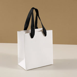 Bolsa de Papel para Joyería con Logotipo Personalizado, Bolsa de Compras, Papel Texturizado Hecho a Mano, Bolsa de Regalo para Joyería con Logotipo - Product Image 3