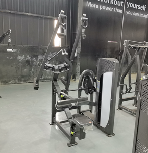 Machine de musculation professionnelle SK Commercial Diverging Lat Pulldown à charge par plaques pour salle de sport, unité d'entraînement isolaux du dos - Product Image 3