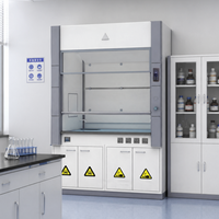 Campana de Extracción de Gases de Acero Resistente a Productos Químicos, con Revestimiento Anticorrosión, para Laboratorio Industrial