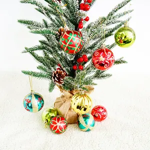 2023悬挂装饰供应商树摆件装饰品散装豪华圣诞装饰球
