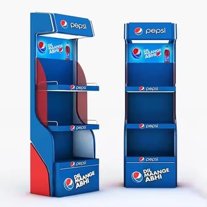 Tùy chỉnh thân thiện với môi kim loại Cocacola & Pepsi nước giải khát Rack hiển thị - Product Image 5