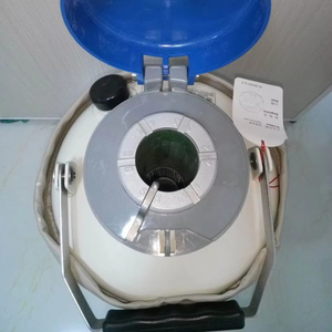 Réservoir de stockage de sperme cryogénique, Dewar à <span class=keywords><strong>azote</strong></span> <span class=keywords><strong>liquide</strong></span>, conteneur de transport sec sous vide en alliage d'aluminium pour expédition aérienne - Product Image 1