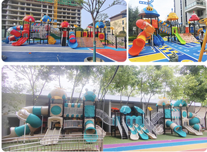 Kids Play Center Modular Rabbit Climbing Play Set Slide Amusement Equipment <strong>Outdoor</strong> <strong>Playground</strong> for Park - Product Image 6
