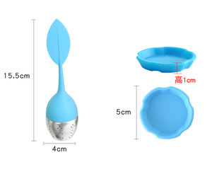 ที่กรองชาซิลิโคนที่กรองชาฝาปิดซิลิโคนที่กรองชา - Product Image 6