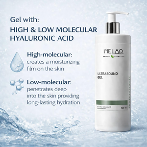 Gel conducteur à ultrasons sans parabène, non gras, à base d'eau, pour le remodelage corporel, avec de la niacinamide et de l'acide hyaluronique, pour la cavitation - Product Image 5