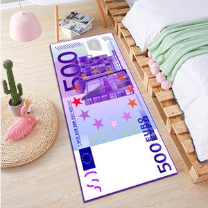 Tapis Benyi créatif antidérapant, tapis de couloir moderne pour la décoration de la maison, tapis imprimé dollar, tapis 3D <span class=keywords><strong>cent</strong></span> dollars pour salon - Product Image 5