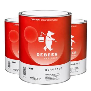 DeBeer BeroBase 500 MM500 OEM Basecoat para Mezcla de Colores, Sistema de Pintura Automotriz con Solvente - Product Image 6