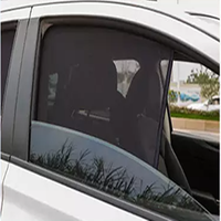 Jimny – accessoires pare-soleil magnétique pour voiture, couverture de store de fenêtre latérale de voiture avec 2 pièces personnalisées pour Jimny
