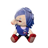 Figurine de dessin animé en peluche personnalisé Splatoon 3 raies manta Splatoon 3 poupées en peluche homme jaune coussin de coussin doux