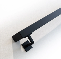 Le plus stable : Main courante murale moderne en acier inoxydable pour escaliers et balcons, installation simple
