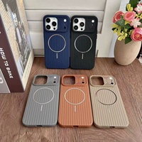 Coque de téléphone magnétique de luxe pour iPhone 17 16 15 14 13 12 11 Pro Max, coque de téléphone souple au nouveau design pour iPhone XS MAX XR X 8 7 6