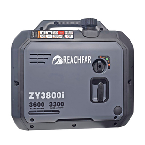 3.5KW <b>Gasoline</b> Powered Portable Generator ECO Mode AC 110V 220V 12V Output Ultra Quiet Outdoor 7L High Power Output 4.2Kva F - Product Image 2