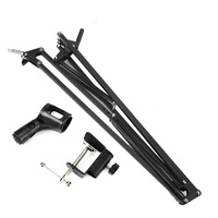 Support en porte-à-faux micro de bureau pliant micro enregistrement en direct 35 supports