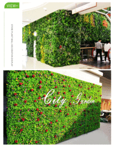 Suministros de jardín panel de césped pared panel de césped con flores <span class=keywords><strong>seto</strong></span> <span class=keywords><strong>artificial</strong></span> Ocultación de jardín para exteriores - Product Image 6