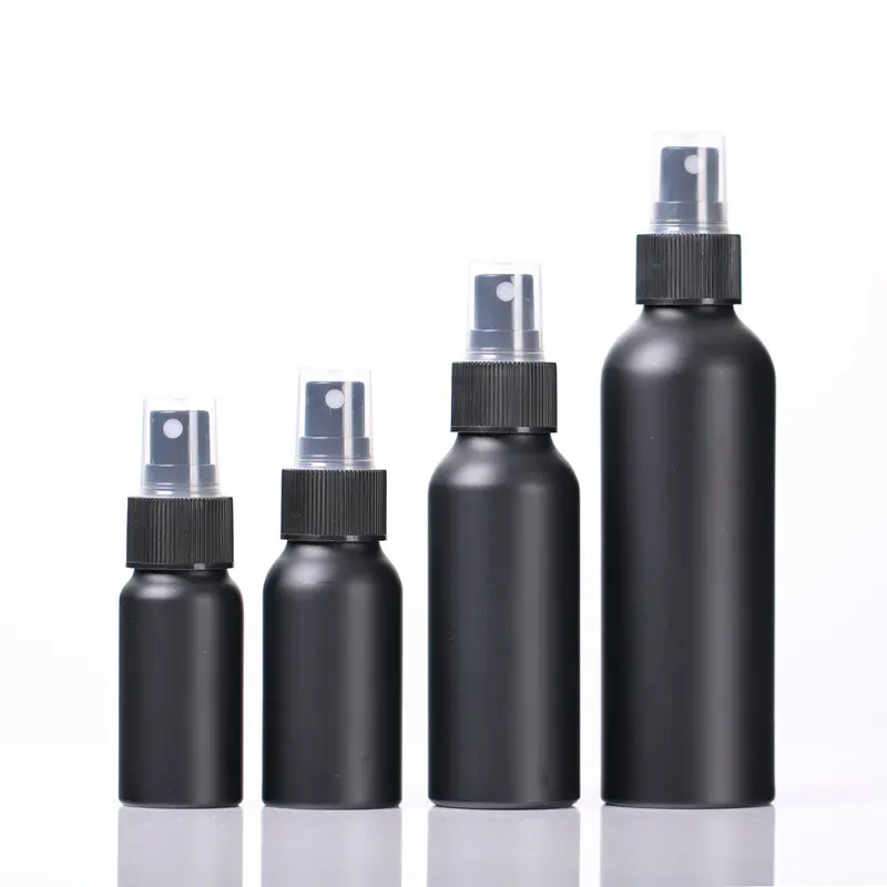 Botella de aluminio personalizada de alta calidad, botella de bebida con cubierta de aluminio, 60 ml