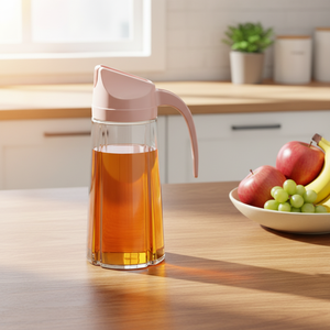 Pot à <span class=keywords><strong>huile</strong></span> en verre moderne de haute qualité, écologique, anti-fuite, ouverture/fermeture automatique, 300 ml, multifonctionnel, pour la <span class=keywords><strong>cuisine</strong></span>, les assaisonnements, les fêtes - Product Image 2