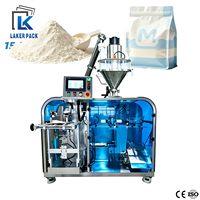 Ligne de machines d'emballage rotatives automatiques pour sachets préformés de lait en poudre, petites machines pour équipement d'entreprise à domicile