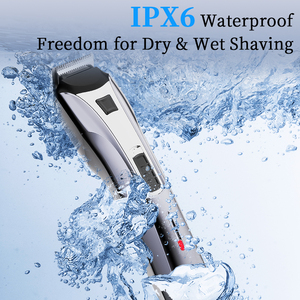 Ipx6 במים עמיד למים-ב-אחד גוזם שיער להבי נירוסטה להבי קליפות מונע סוללה עבור בתי מלון אנגלית ביתיים - Product Image 3