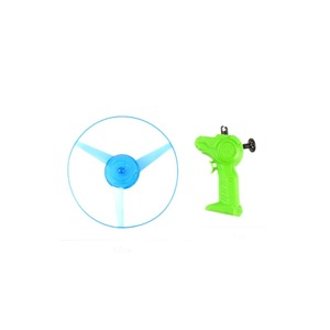 Juguete de platillo volador de plástico con control manual y luces para niños, juego al aire libre de 5 a 7 años, combate de OVNIs - Product Image 3