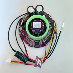 มอเตอร์ความเร็วสูงพร้อมแผงควบคุม 36V 12V มอเตอร์พัดลมดิจิตอลสำหรับพัดลมไร้ใบพัด - Product Image 4