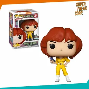 April O'Neil cho Funko cho Pop Ninja Turtles 10cm PVC hành động con số thiết lập chất lượng tốt phim hoạt hình động vật đồ chơi cho Tặng ODM mô hình - Product Image 2