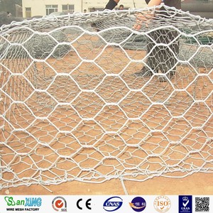 กล่องตาข่ายเหล็กชุบสังกะสีขนาด 1x1x1 เมตร แบบหกเหลี่ยม สำหรับจัดสวน - Product Image 3