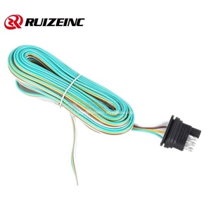 Поставка прицепа 6,3 прямой медный плакированный Алюминиевый 3-жильный провод с автомобильным штекером - Product Image 2