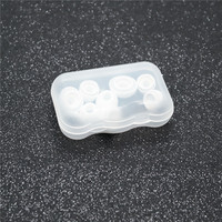 Ajustement pour airpods pro 8 pièces écouteur embout d'oreille en silicone embout en caoutchouc de Silicone embout TWS