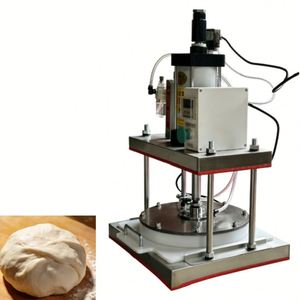 Presse à tortillas automatique de 25 cm, équipement industriel pour aplatir la pâte, pour base de chapati et de pizza - Product Image 3