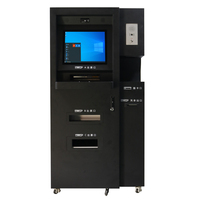 Terminal de paiement OEM multifonctionnel avec lecteur de cartes, dépôt d'espèces, impression intégrée, écran tactile et scanner de documents pour entreprises