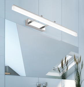 Lámparas de Baño <span class=keywords><strong>LED</strong></span> Modernas de 24 Pulgadas, Negras, sobre el <span class=keywords><strong>Espejo</strong></span>, Iluminación para Baño, Lámparas de Baño Negras Mate - Product Image 5