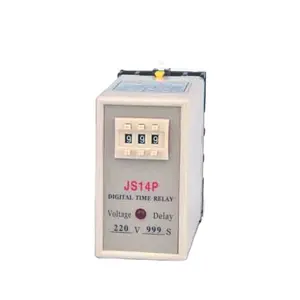 JS14P AC 250V 5A temporizador electrónico programable ajustable relé de control diario