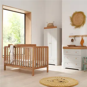 Hot sale new born baby nursery multifunctional baby size cots