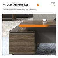 Mobilier De Bureau De Luxe En Forme De L Design Mobilier De Bureau Grande Table De Bureau Bureau de direction