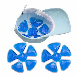 Paquete de gel frío para casco de seguridad, para aliviar dolores de cabeza, resfriamiento, fiebre y migrañas, para cascos de béisbol/béisbol de sóftbol - Product Image 1