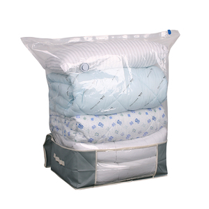 Transparent Vacuum <strong>Storage</strong> <strong>Bags</strong> Double Lock Space Saving <strong>Suction</strong> for Clothes Blankets Pillows Vacuum <strong>Bags</strong> for Cloth <strong>Storage</strong> <strong>Bag</strong> - Product Image 1