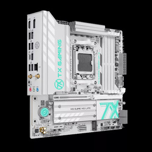 เมนบอร์ด A SUS TX GAMING B850M WIFI W mATX AM5 DDR5 WiFi6 สำหรับซีพียู Ryzen 7000/8000/9000 - Product Image 1