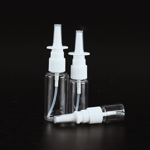 Venta caliente 5ml 10ml 20ml Vacío Transparente Rinitis Anti Alergia Punta puntiaguda Botella nasal de plástico con rociador de bomba - Product Image 2