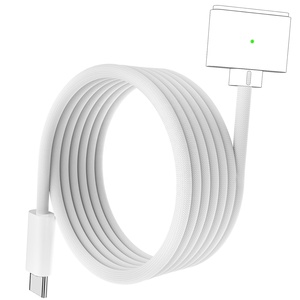 <span class=keywords><strong>Cable</strong></span> magnético 3 tipo C de 140W <span class=keywords><strong>MacBook</strong></span> Pro 2021 M1 <span class=keywords><strong>MacBook</strong></span> Air 2022 M2 <span class=keywords><strong>MacBook</strong></span> Pro 2023 carga rápida 5A carga trenzada de nailon PVC - Product Image 1