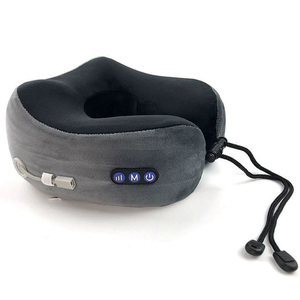 Trung Quốc u-hình dạng nhào Shiatsu du lịch cổ massager gối dễ dàng để thực hiện giúp làm giảm chứng đau nửa đầu và cổ áp lực - Product Image 1
