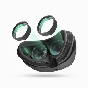 1对近视镜片用于播放站VR2用于PSVR2用于PS VR2眼镜架树脂镜片眼镜