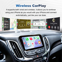 Kit de Actualización OEM, Decodificador Inalámbrico CarPlay Android Auto, Interfaz de Retrofit para Chevrolet Silverado Equinox 2014-2018, Pantalla de 8''