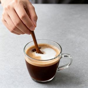 Grande cuillère en bois à long manche pour servir le riz, les nouilles, les desserts, les gâteaux et le café, pour la cuisine à domicile - Product Image 2